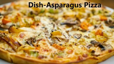 Dish-Asparagus Pizza