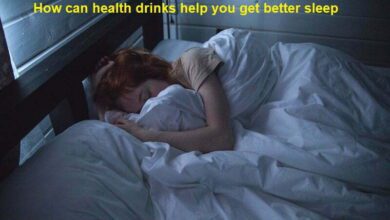 How can health drinks help you get better sleep