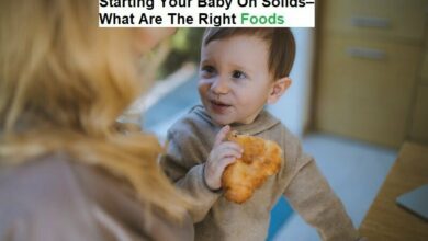 Starting Your Baby On Solids–What Are The Right Foods