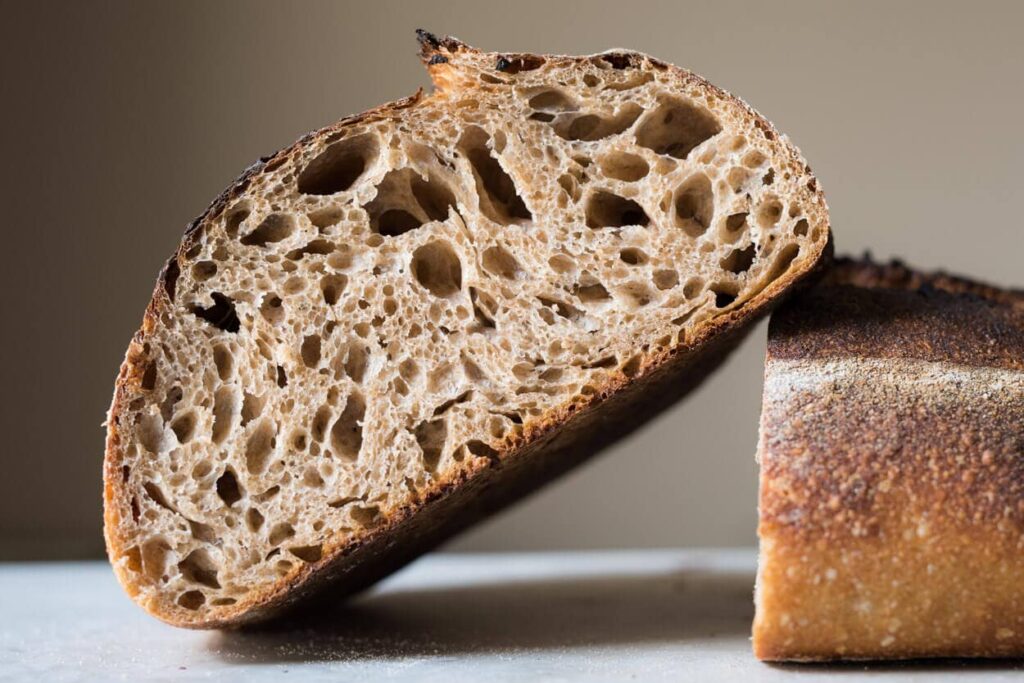 Recipe-sourdough wheat bread